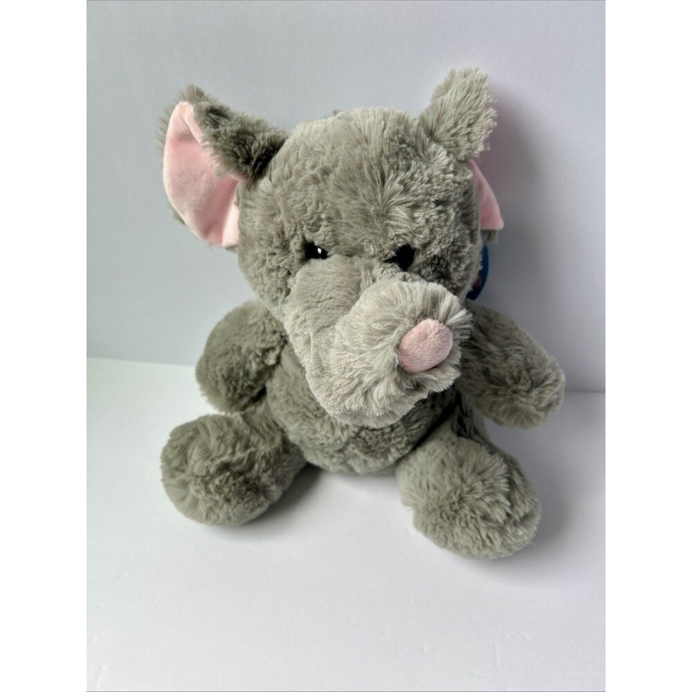 Eli the Elephant Stuffed Gray Animal Send a Friend 13”